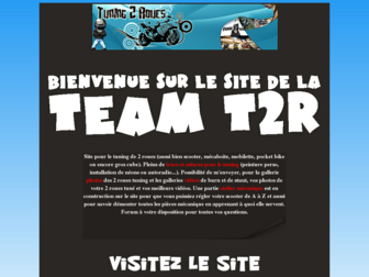 tuning2roues.fr website preview