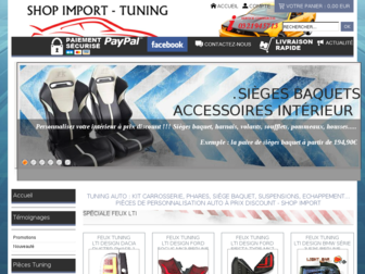 shopimport-tuning.com website preview