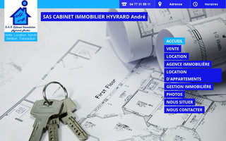 cabinet-immobilier-hyvrard.fr website preview