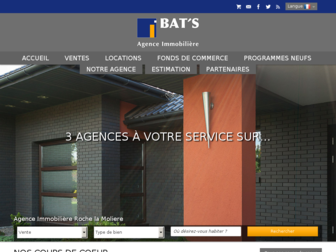 agencebats.fr website preview