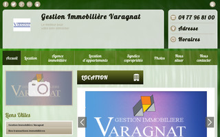 gestion-immobiliere-varagnat.fr website preview