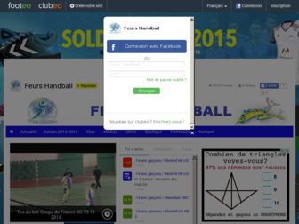 feurshandball.clubeo.com website preview