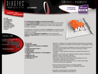 diagtec.fr website preview
