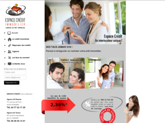 espacecredit.fr website preview