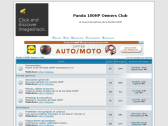 panda100hp.forumactif.com website preview