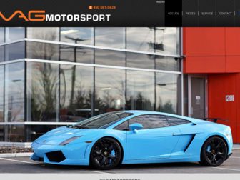 vagmotorsport.ca website preview