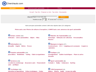 cherchauto.com website preview