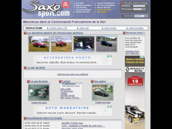 saxosport.com website preview