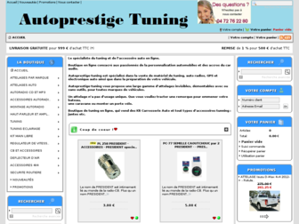 autoprestige-tuning.fr website preview