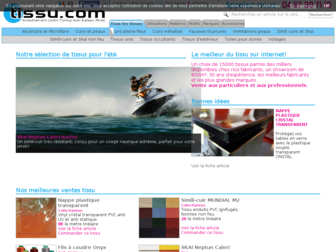 tissu.com website preview