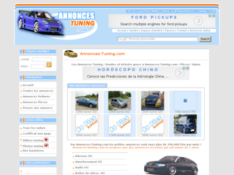annonces-tuning.com website preview