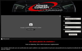 powerconcept.be website preview