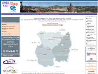 geodiag4307.fr website preview
