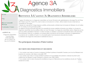 agencea3.fr website preview