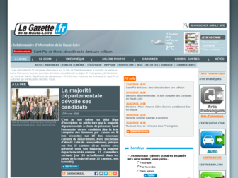 lagazettedelahauteloire.fr website preview