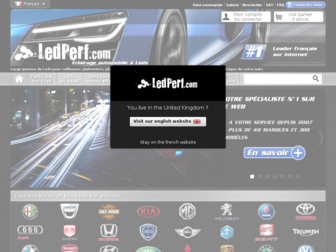 ledperf.com website preview