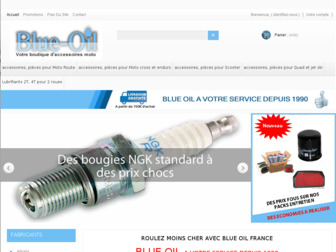 blue-oil-france.com website preview
