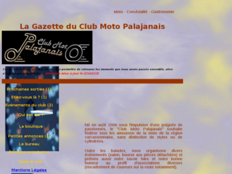 club.moto.palajanais.free.fr website preview