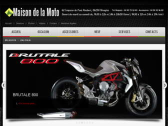 maisondelamoto.fr website preview