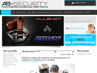 ab-security.fr website preview