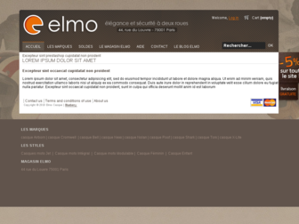 elmo-casque.com website preview