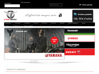 eshopmotos.fr website preview