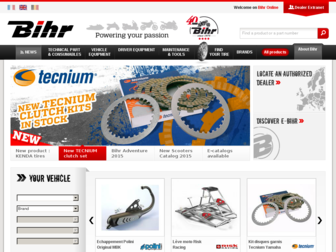 bihr.eu website preview