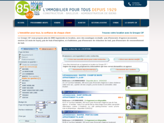 location.groupecif.com website preview