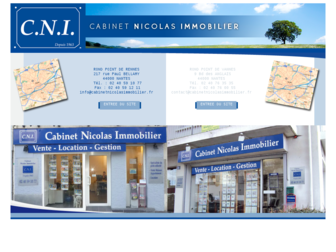 cabinetnicolasimmobilier.fr website preview
