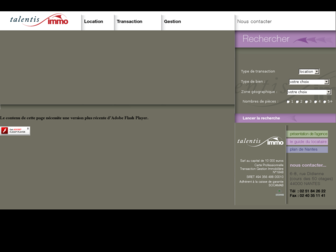 talentis-immo.com website preview
