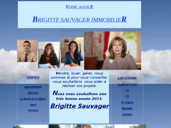 brigitte-sauvager.com website preview