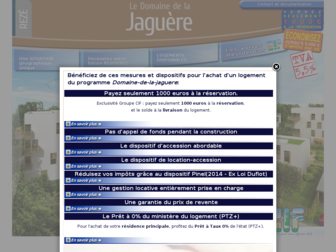 domaine-de-la-jaguere.com website preview