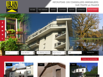 blain-habitat.fr website preview