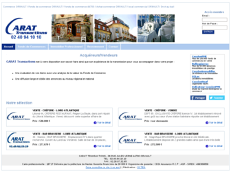 cabinet-carat-transactions.com website preview