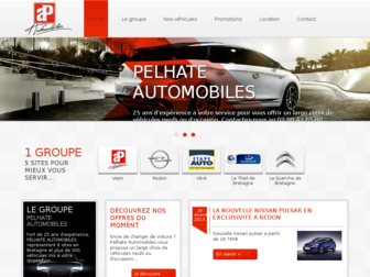 automobiles-pelhate.com website preview