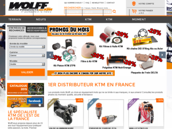 wolff-ktm.com website preview