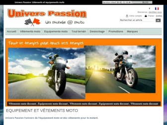 univers-passion.com website preview