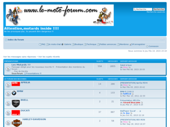 le-moto-forum.com website preview