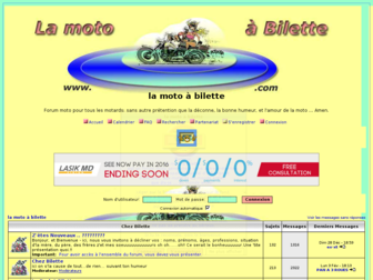 lamotoabilette.forumsactifs.com website preview