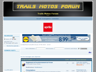 trailsmotos.lebonforum.com website preview