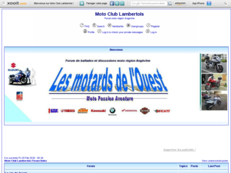 motoclub.lambertois49.clicforum.com website preview