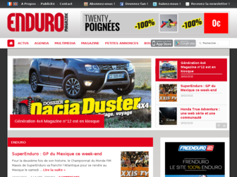 enduromag.fr website preview