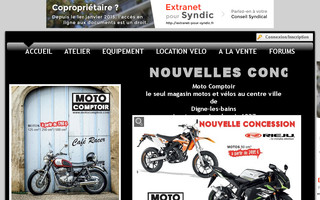 motocomptoir.com website preview