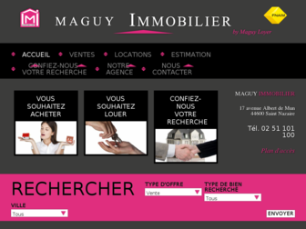 saint-nazaire-immobilier.com website preview