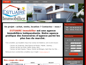estuaire-immobilier.fr website preview