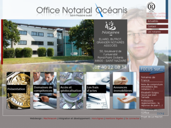 notaires-saint-nazaire-oceanis.fr website preview
