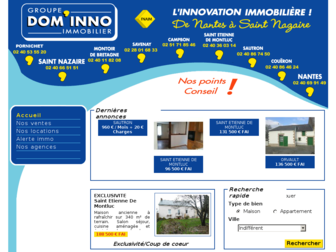 dominno-immobilier.fr website preview