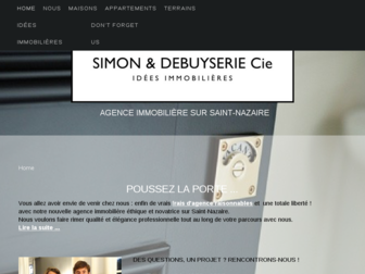 simonetdebuyseriecie.com website preview