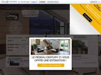 century21agenceducasino.com website preview