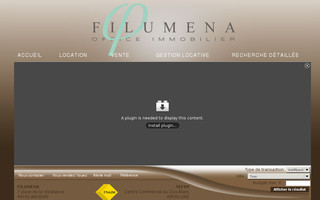 filumena.fr website preview